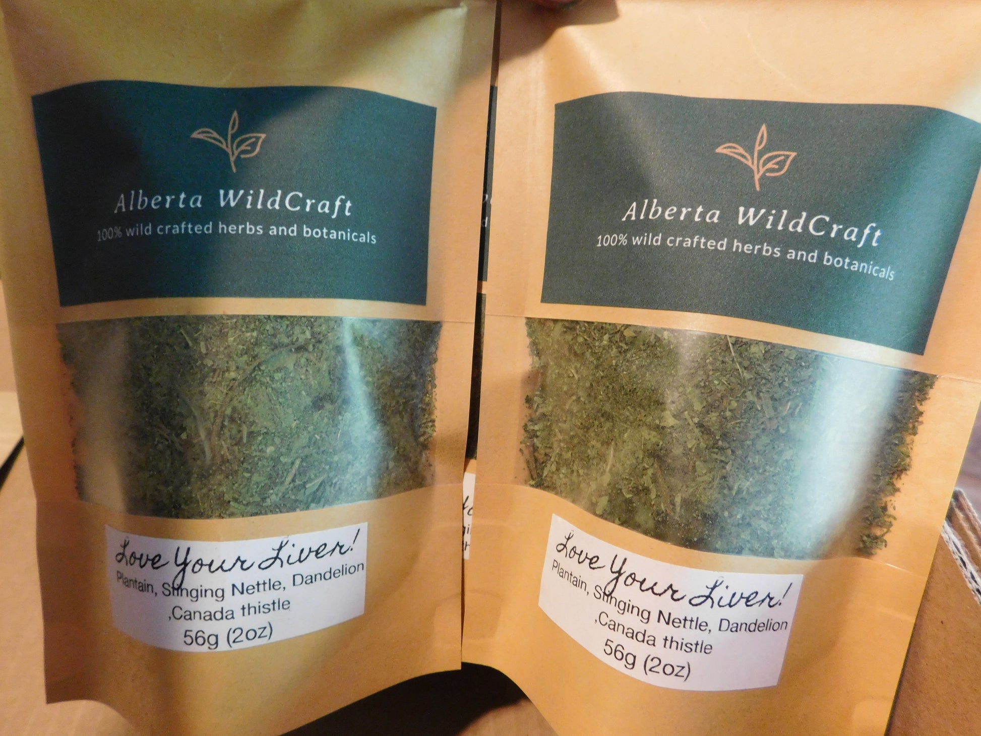 Love Your Liver! Wild Tea Blend | plantain | stinging nettle | dandelion | Thist image 1