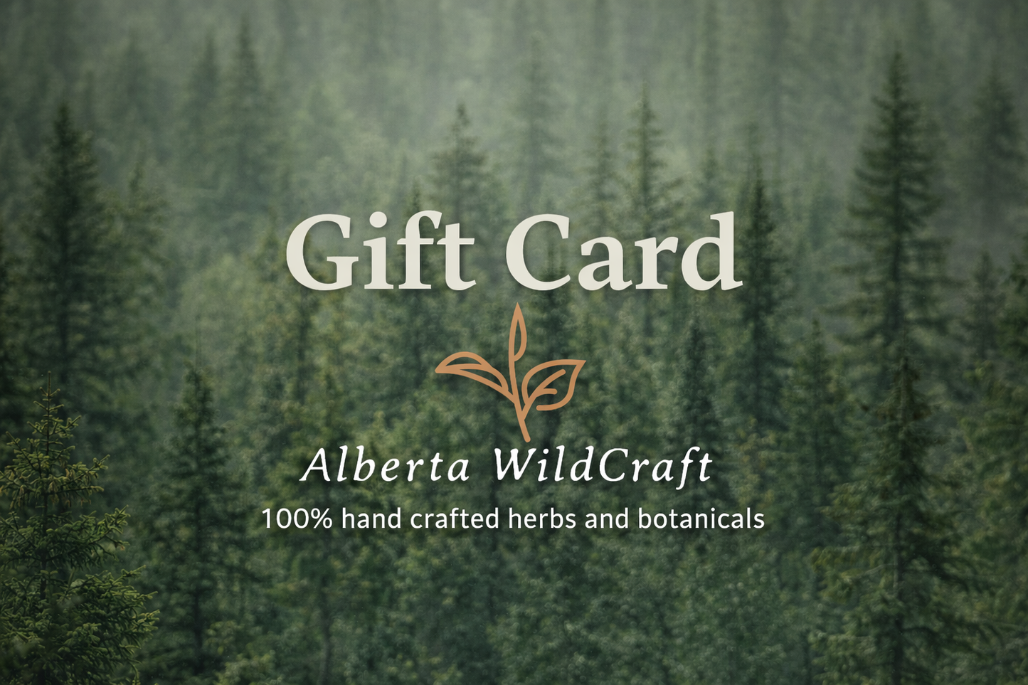 Alberta Wildcraft Gift Card