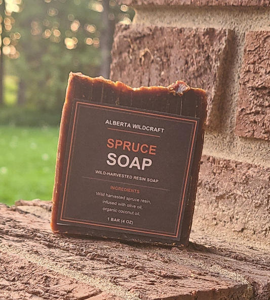 Canadian Spruce resin Handmade Soap