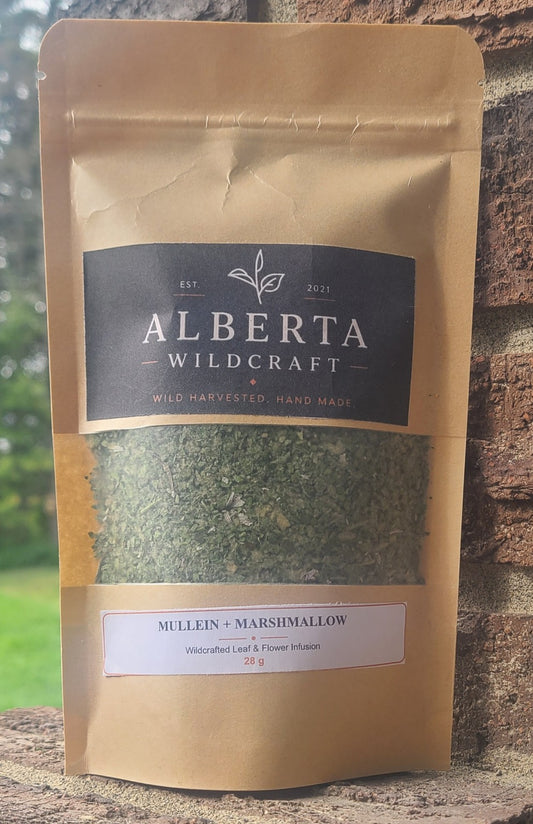 Alberta Wildcraft Mullein and Marshmallow herbal infusion 28 g