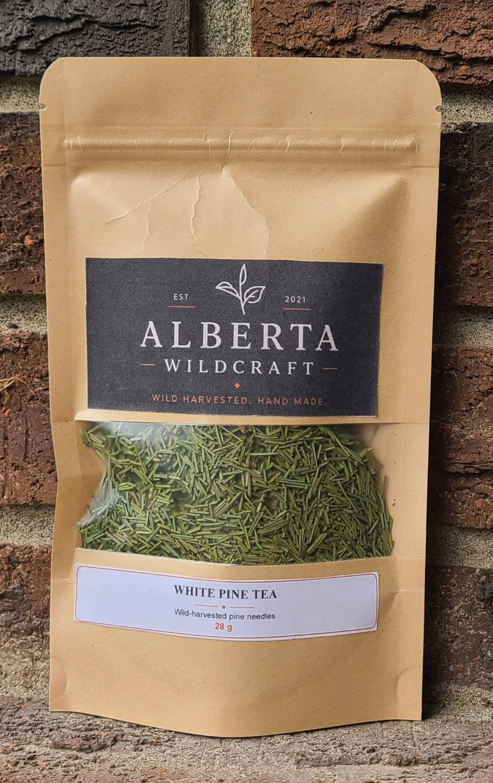 White pine needles used for Alberta Wildcraft herbal tea