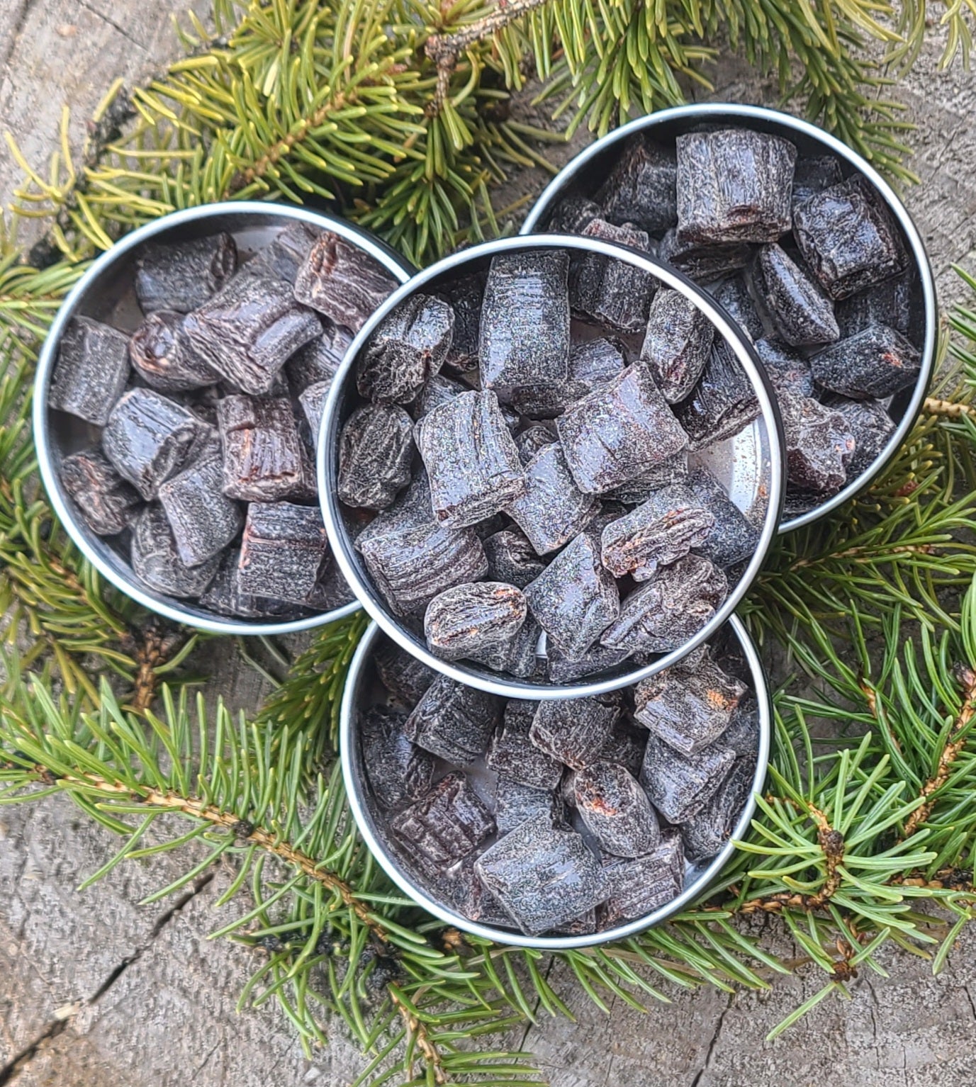 Canadian Spruce Gum  (4- Tin Bundle)