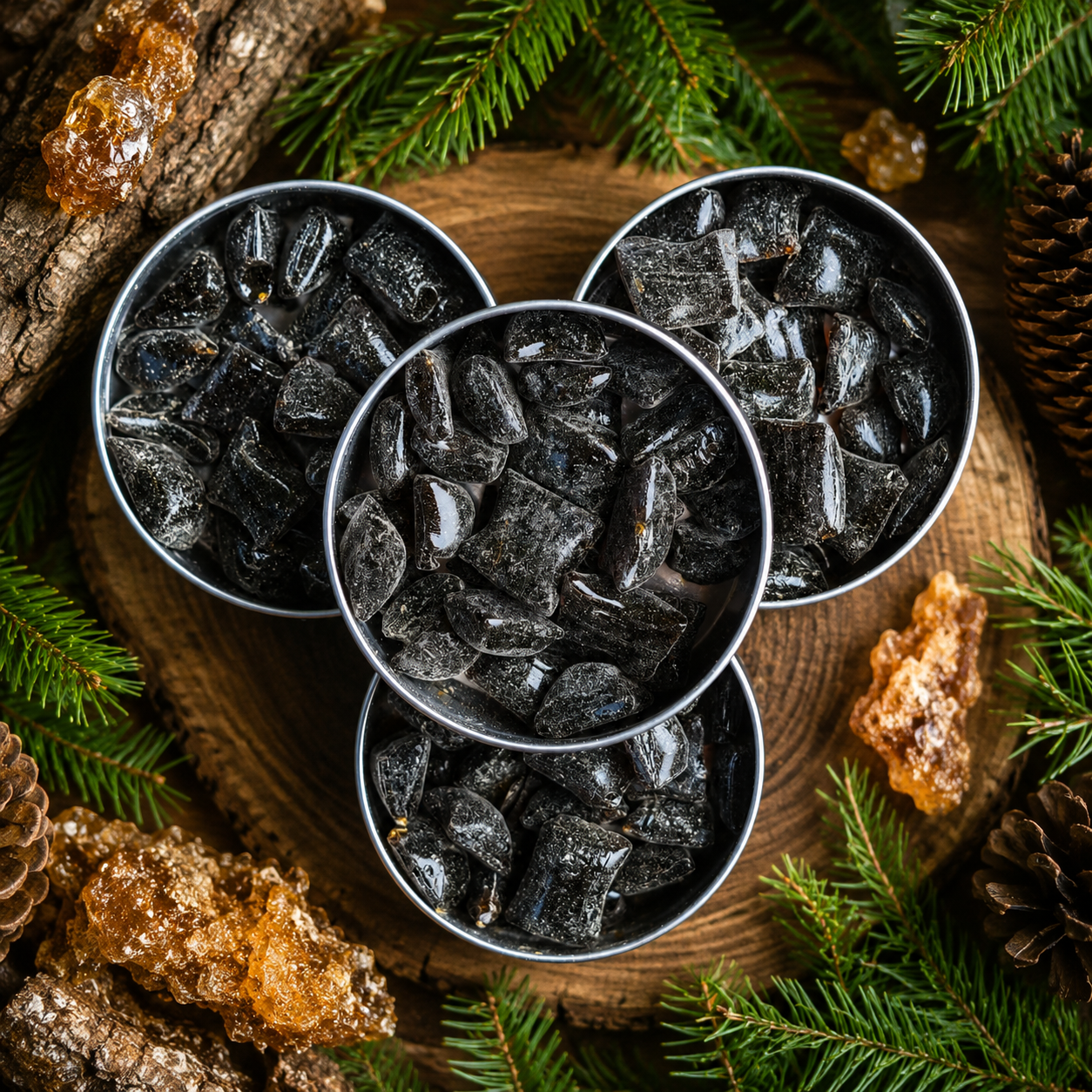 Canadian Spruce Gum  (4- Tin Bundle)