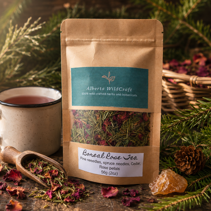 Alberta Wildcraft Boreal Rose wildcrafted herbal tea