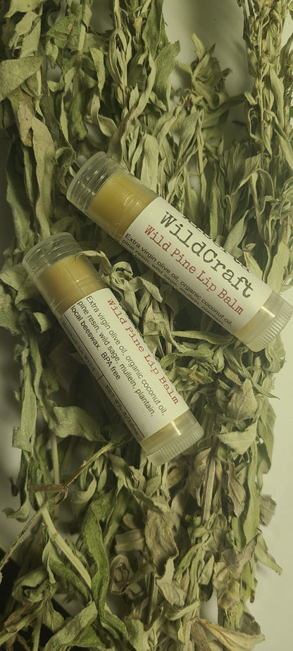 Alberta Wildcraft natural pine resin lip balm