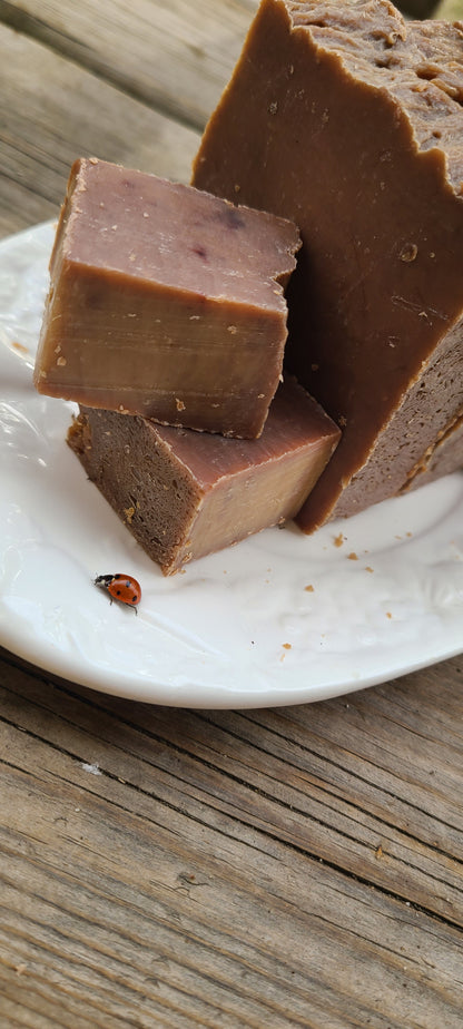 Natural balsam poplar cottonwood bud soap bar