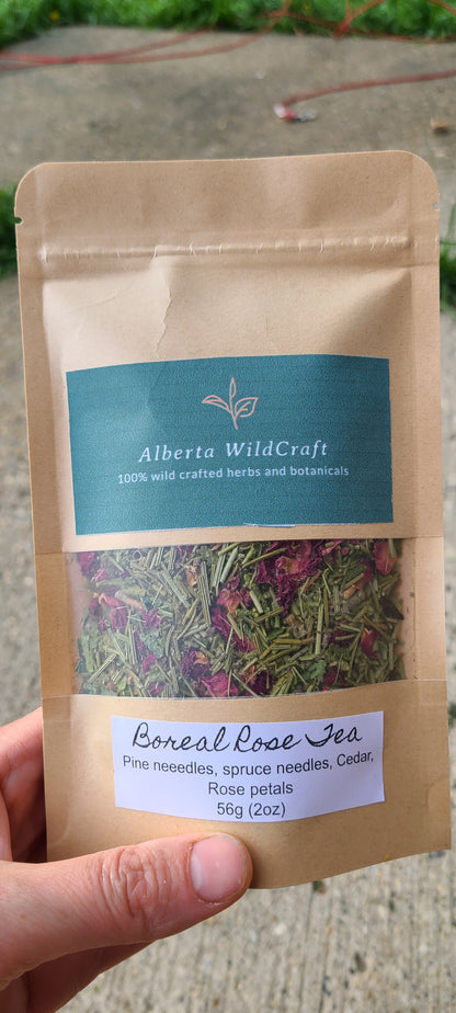 Boreal Rose herbal tea blend from Alberta Wildcraft