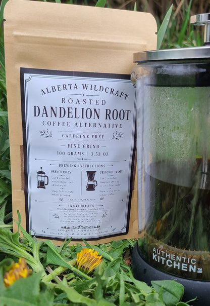 Alberta Wildcraft roasted dandelion root coffee alternative 100 g