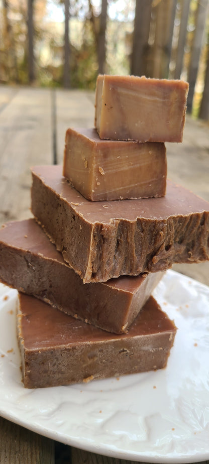 Wildcrafted cottonwood bud soap made with balsam poplar