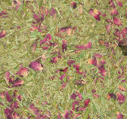 Wildcrafted Boreal Rose tea with Canadian botanicals