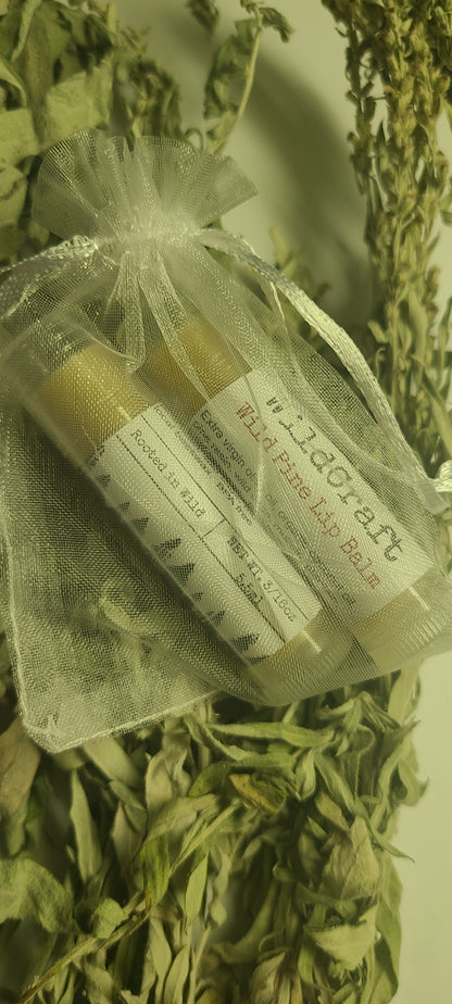 Wild Pine lip balm made with Canadian pine resin