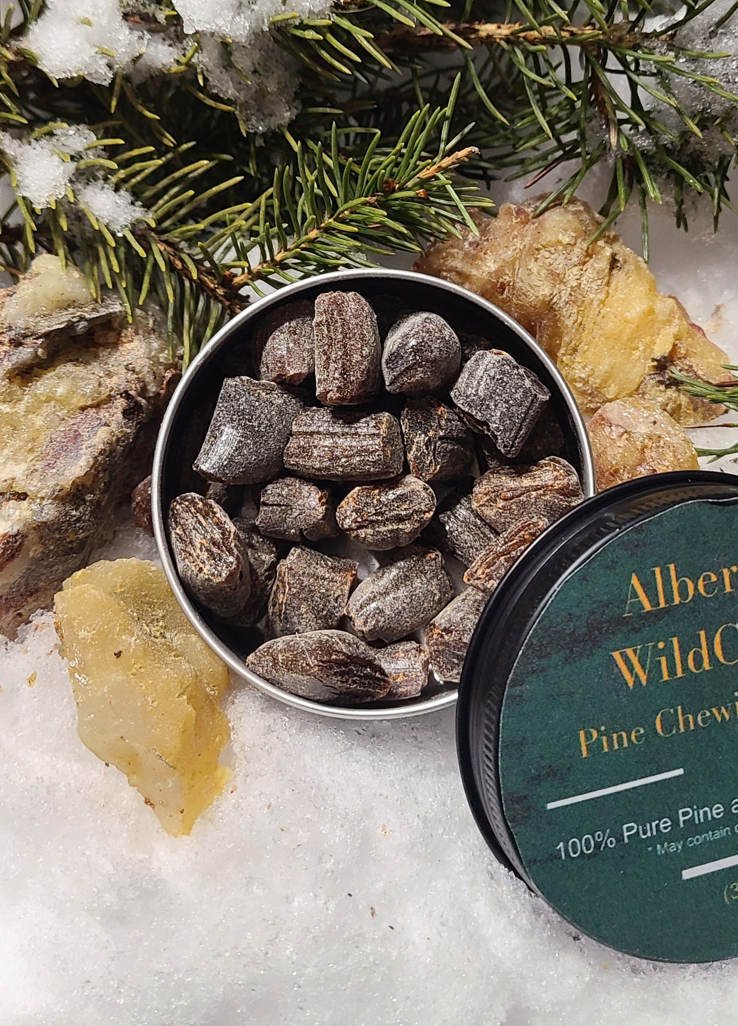 Spruce Resin Gum | Hand-Harvested Chewing Gum from Alberta